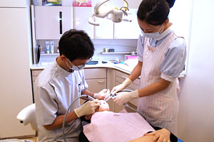 主訴の解決---虫歯治療